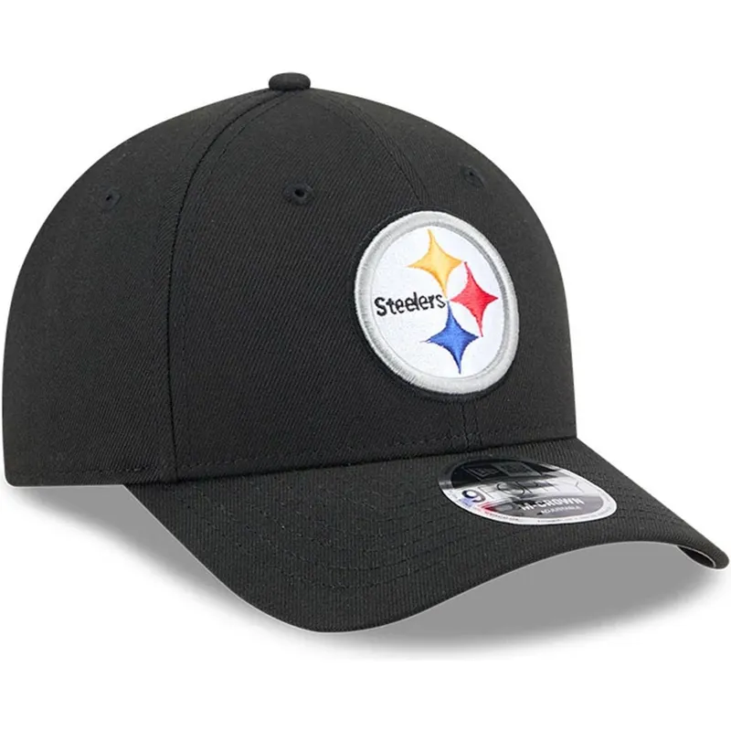 petten-gebogen-zwart-snapback-9forty-m-crown-team-van-pittsburgh-steelers-nfl-van-new-era