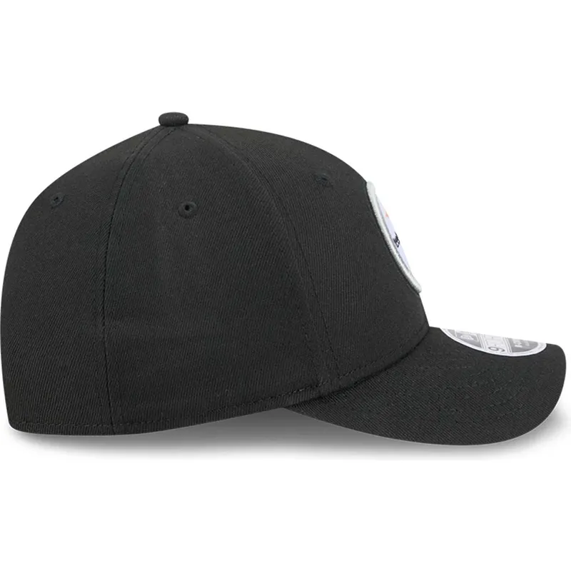 petten-gebogen-zwart-snapback-9forty-m-crown-team-van-pittsburgh-steelers-nfl-van-new-era