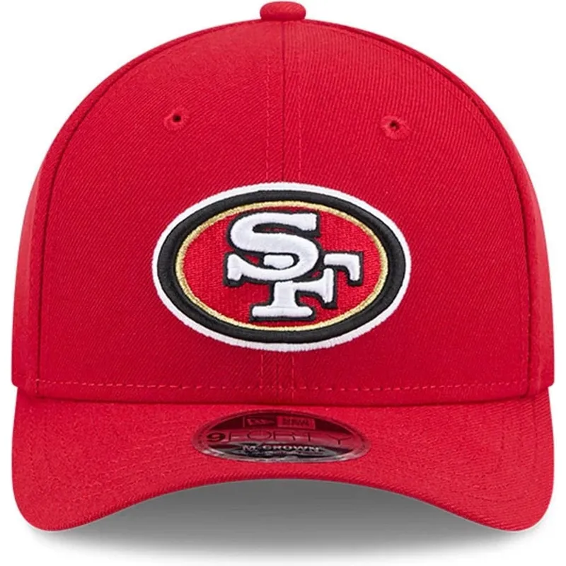 petten-gebogen-rood-snapback-9forty-m-crown-team-van-san-francisco-49ers-nfl-van-new-era petten-gebogen-rood-snapback-9forty-m-crown-team-van-san-francisco-49ers-nfl-van-new-era