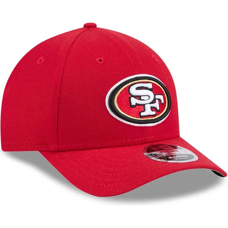 petten-gebogen-rood-snapback-9forty-m-crown-team-van-san-francisco-49ers-nfl-van-new-era petten-gebogen-rood-snapback-9forty-m-crown-team-van-san-francisco-49ers-nfl-van-new-era