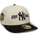 petten-gebogen-beige-fitted-59fifty-low-profile-precurved-coops-van-new-york-yankees-mlb-van-new-era