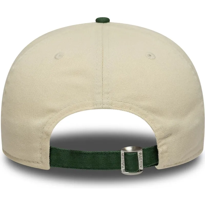 petten-gebogen-beige-verstelbaar-19twenty-washed-graphic-van-new-york-yankees-mlb-van-new-era
