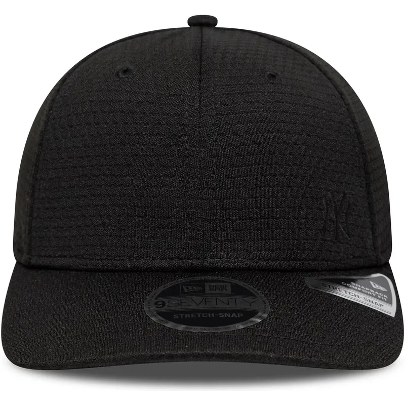 petten-gebogen-zwart-snapback-9seventy-stretch-snap-mesh-flawless-van-new-york-yankees-mlb-van-new-era