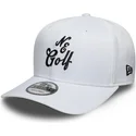 petten-gebogen-wit-snapback-9seventy-stretch-snap-technical-golf-van-new-era
