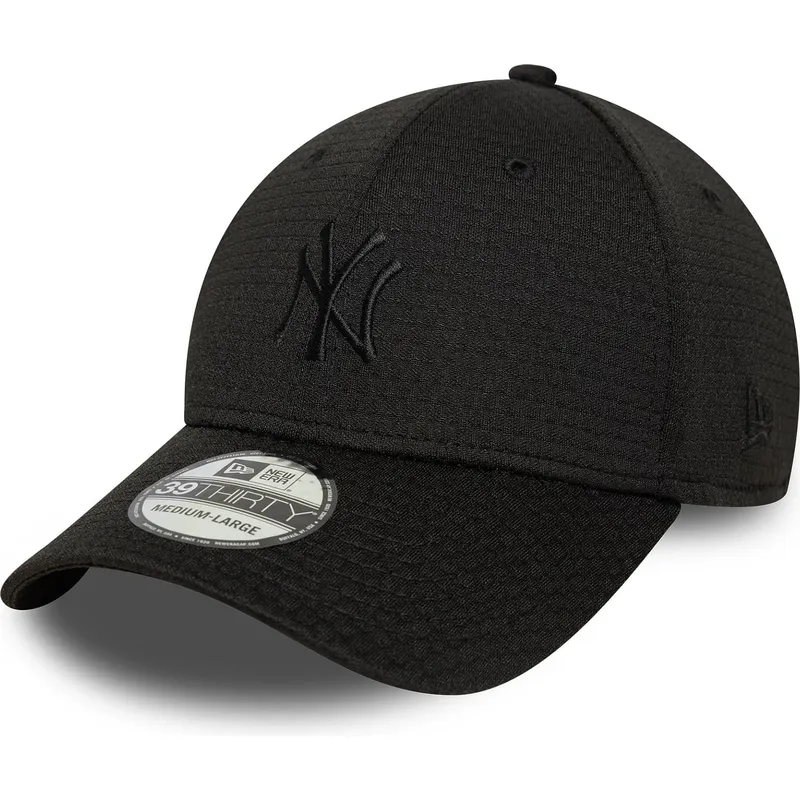 petten-gebogen-zwart-fitted-39thirty-stretch-mesh-van-new-york-yankees-mlb-van-new-era