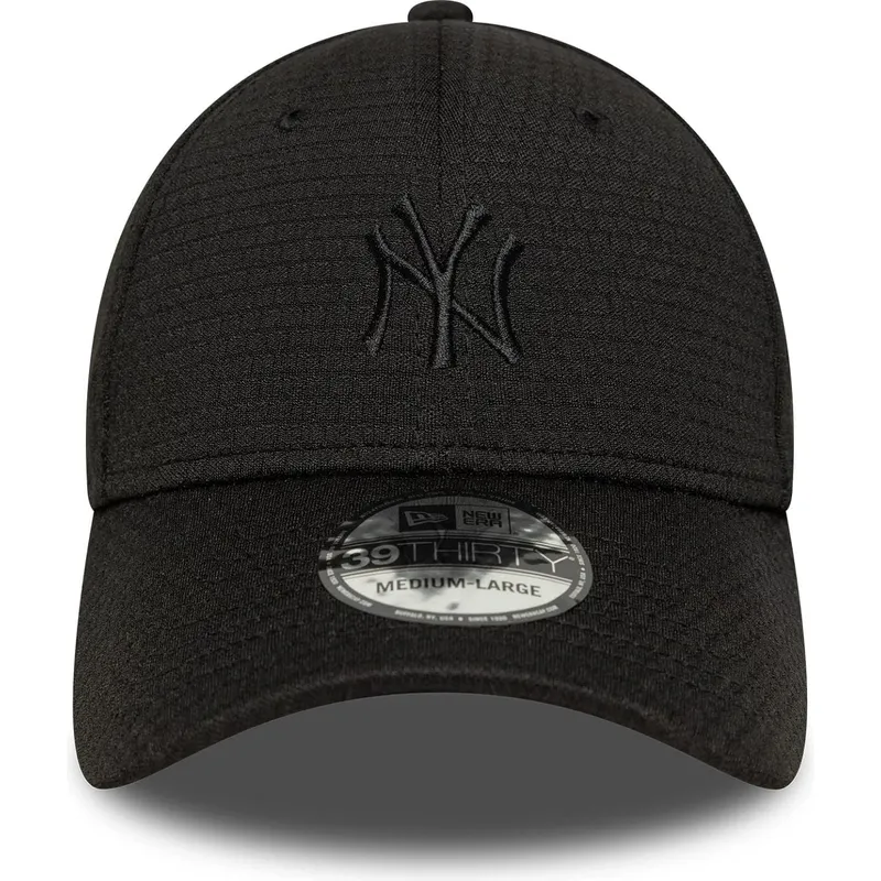 petten-gebogen-zwart-fitted-39thirty-stretch-mesh-van-new-york-yankees-mlb-van-new-era