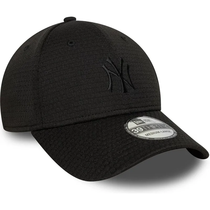 petten-gebogen-zwart-fitted-39thirty-stretch-mesh-van-new-york-yankees-mlb-van-new-era