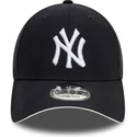 petten-gebogen-marineblauw-verstelbaar-9forty-microfibre-van-new-york-yankees-mlb-van-new-era