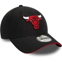 petten-gebogen-zwart-verstelbaar-9forty-microfibre-van-chicago-bulls-nba-van-new-era