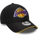 petten-gebogen-zwart-verstelbaar-9forty-microfibre-van-los-angeles-lakers-nba-van-new-era