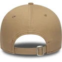 petten-gebogen-bruin-verstelbaar-9forty-outline-van-los-angeles-dodgers-mlb-van-new-era