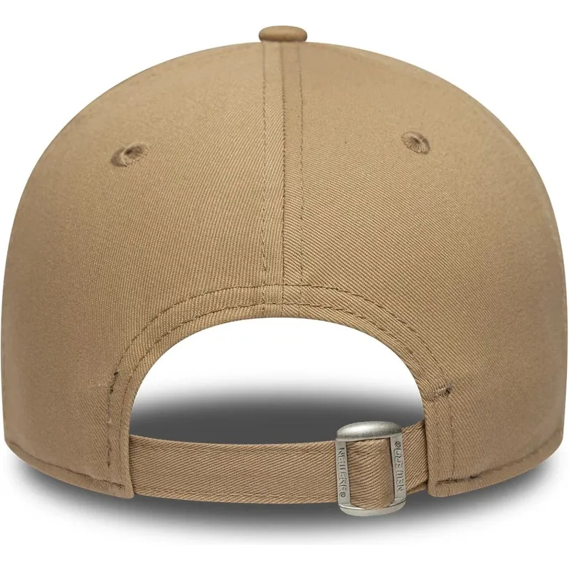petten-gebogen-bruin-verstelbaar-9forty-outline-van-los-angeles-dodgers-mlb-van-new-era