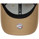 petten-gebogen-bruin-verstelbaar-9forty-outline-van-los-angeles-dodgers-mlb-van-new-era