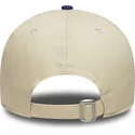 petten-gebogen-beige-verstelbaar-9forty-colour-block-van-los-angeles-lakers-nba-van-new-era