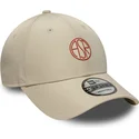 petten-gebogen-beige-verstelbaar-9forty-streetweear-van-associazione-sportiva-roma-serie-a-van-new-era