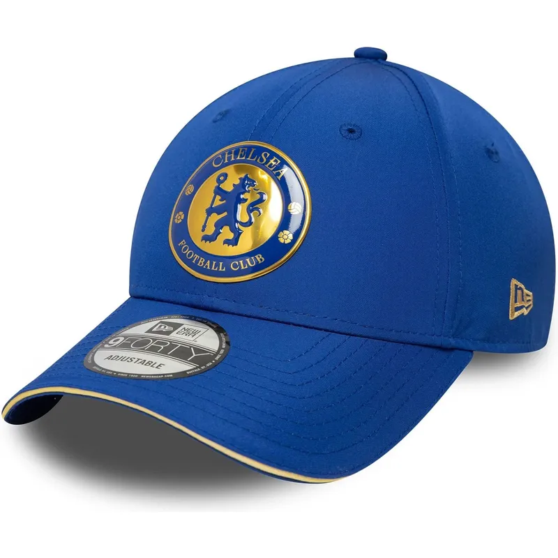 petten-gebogen-blauw-verstelbaar-9forty-retro-van-chelsea-football-club-premier-league-van-new-era