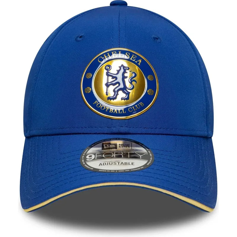 petten-gebogen-blauw-verstelbaar-9forty-retro-van-chelsea-football-club-premier-league-van-new-era