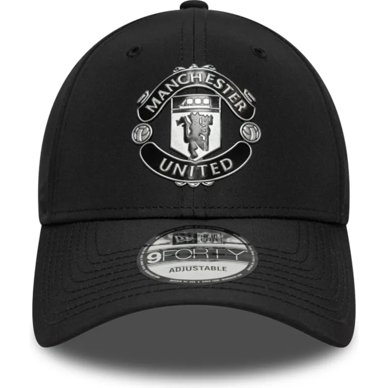 petten-gebogen-zwart-verstelbaar-9forty-reflective-van-manchester-united-football-club-premier-league-van-new-era