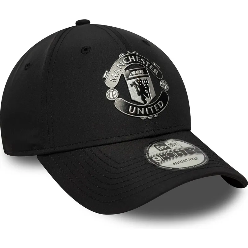 petten-gebogen-zwart-verstelbaar-9forty-reflective-van-manchester-united-football-club-premier-league-van-new-era