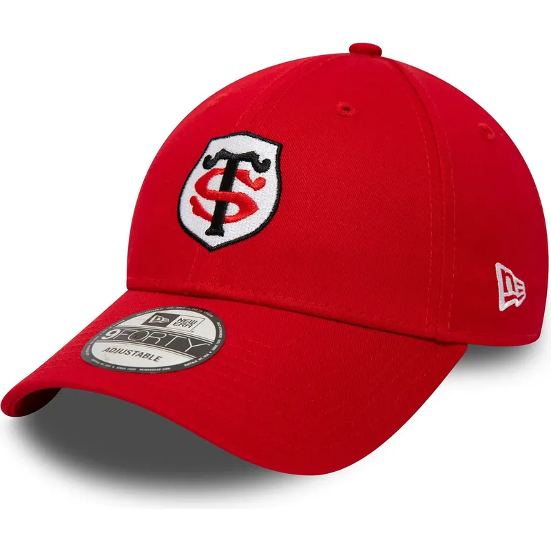 petten-gebogen-rood-verstelbaar-9forty-core-van-stade-toulousain-top-14-van-new-era petten-gebogen-rood-verstelbaar-9forty-core-van-stade-toulousain-top-14-van-new-era