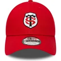 petten-gebogen-rood-verstelbaar-9forty-core-van-stade-toulousain-top-14-van-new-era