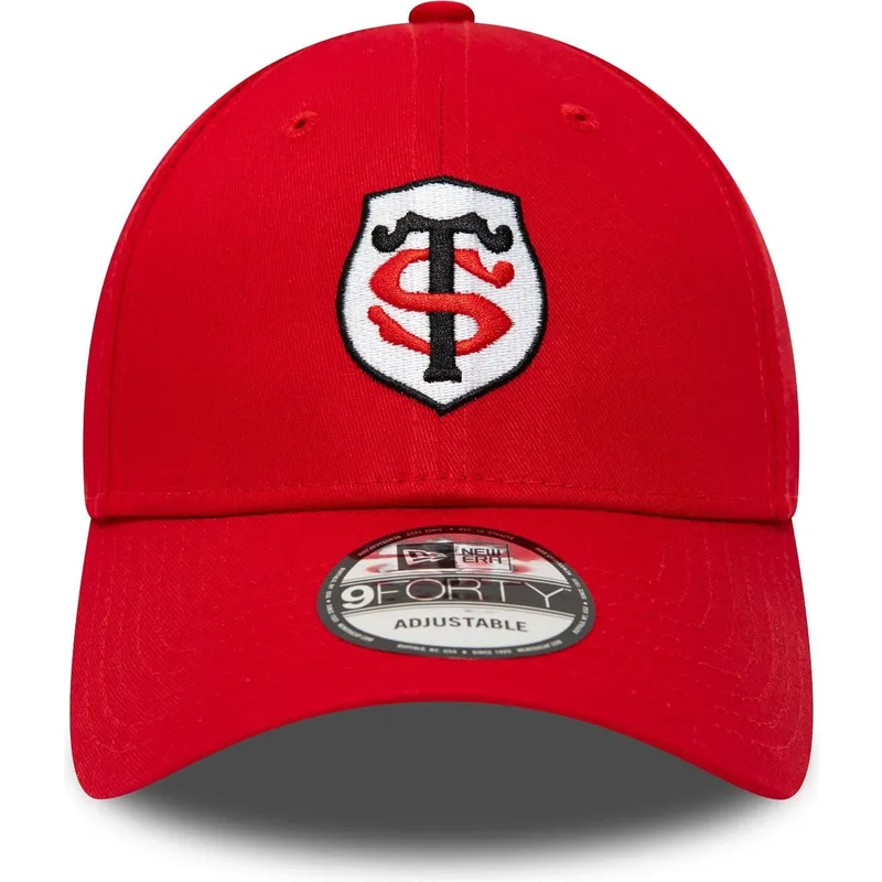 petten-gebogen-rood-verstelbaar-9forty-core-van-stade-toulousain-top-14-van-new-era petten-gebogen-rood-verstelbaar-9forty-core-van-stade-toulousain-top-14-van-new-era