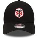 petten-gebogen-zwart-verstelbaar-9forty-team-van-stade-toulousain-top-14-van-new-era
