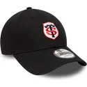 petten-gebogen-zwart-verstelbaar-9forty-team-van-stade-toulousain-top-14-van-new-era