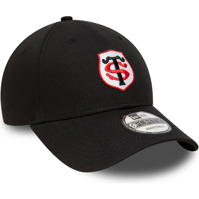 petten-gebogen-zwart-verstelbaar-9forty-team-van-stade-toulousain-top-14-van-new-era