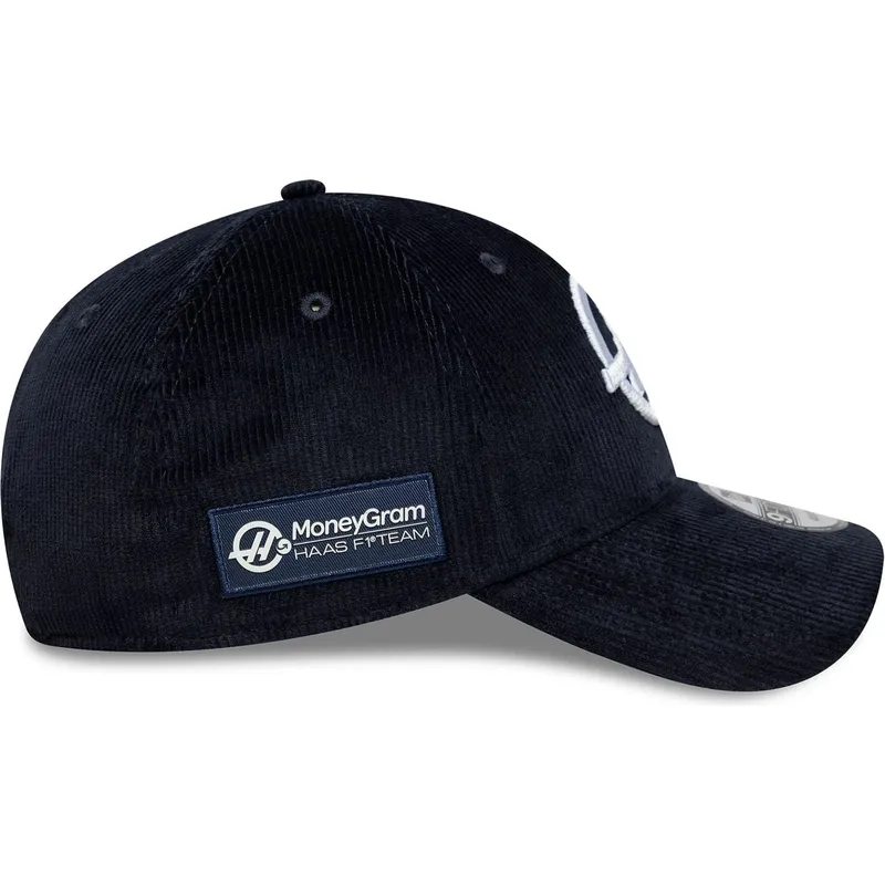 petten-gebogen-marineblauw-verstelbaar-9forty-cord-van-haas-f1-team-formula-1-van-new-era
