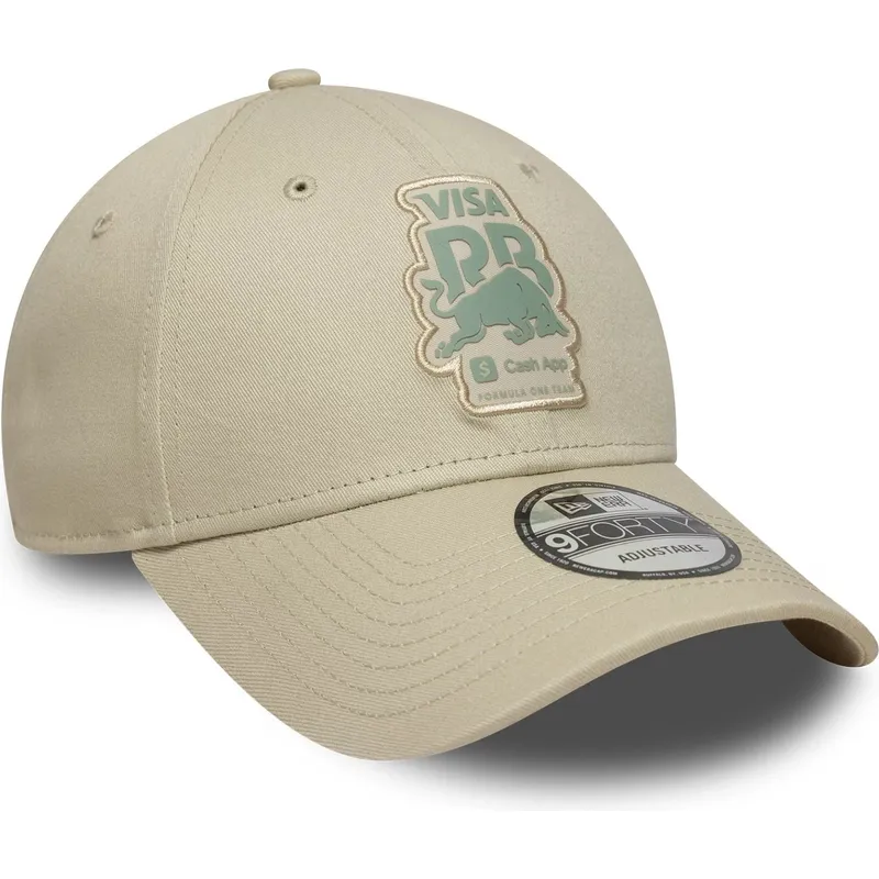 petten-gebogen-beige-verstelbaar-9forty-seasonal-van-racing-bulls-f1-team-formula-1-van-new-era