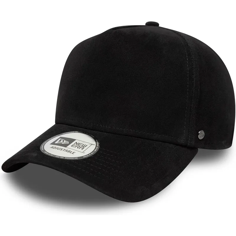 petten-gebogen-zwart-verstelbaar-9forty-e-frame-img-suede-van-new-era