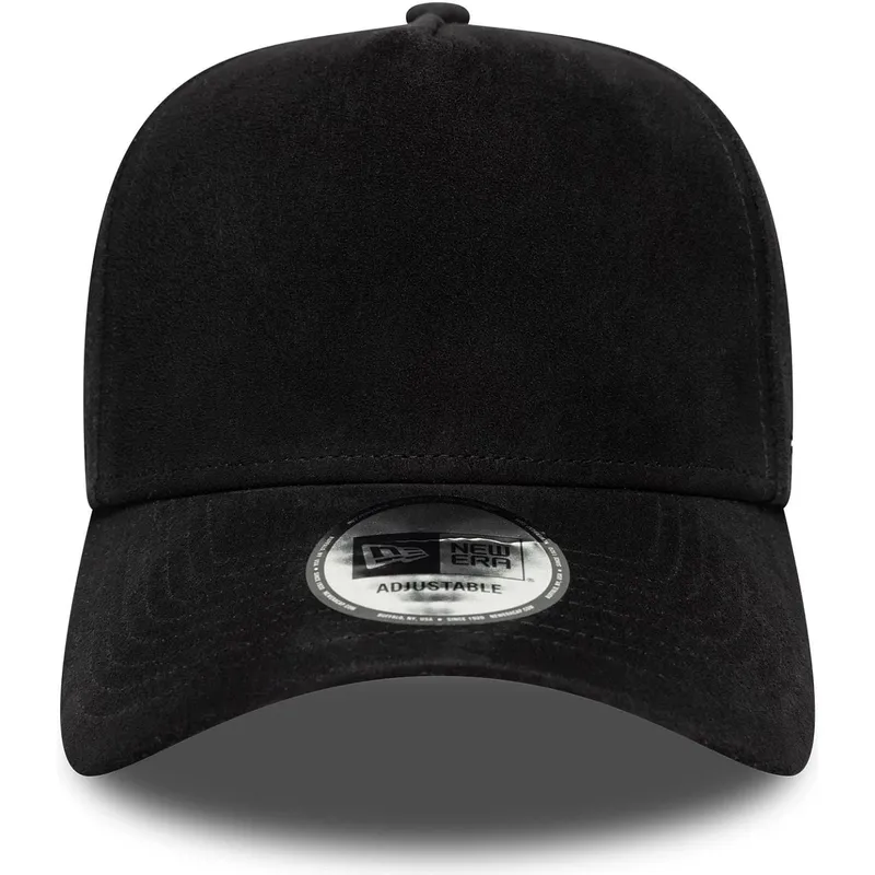 petten-gebogen-zwart-verstelbaar-9forty-e-frame-img-suede-van-new-era