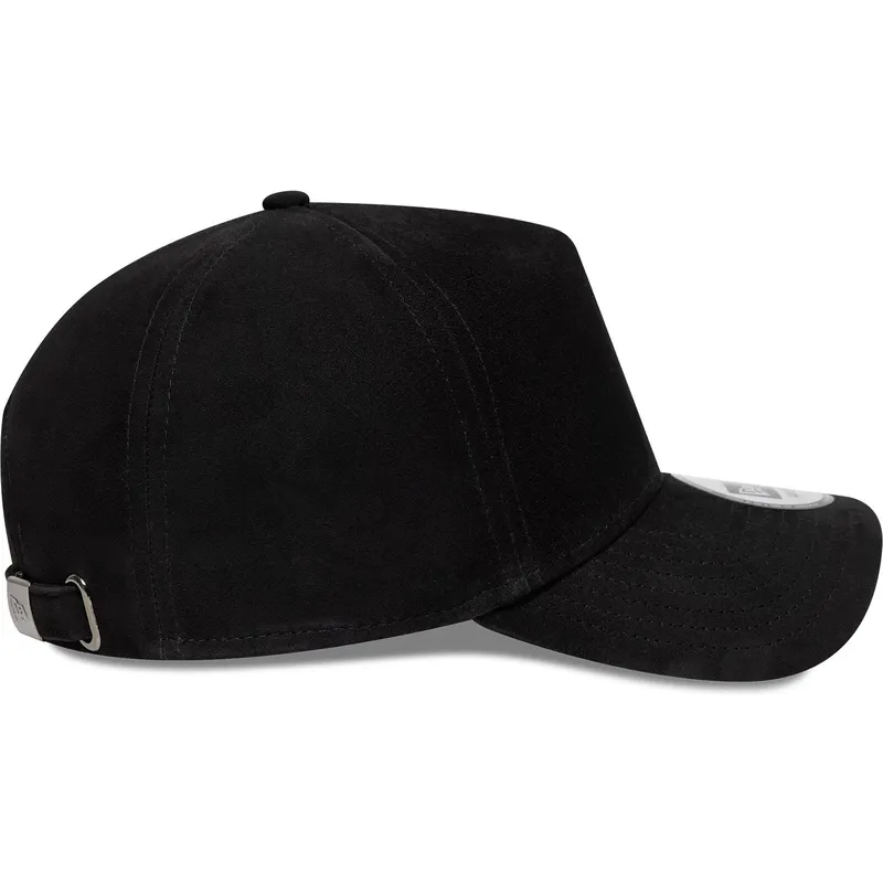 petten-gebogen-zwart-verstelbaar-9forty-e-frame-img-suede-van-new-era