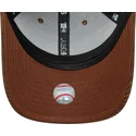 petten-gebogen-bruin-verstelbaar-9forty-m-crown-cord-van-los-angeles-dodgers-mlb-van-new-era