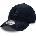 petten-gebogen-marineblauw-verstelbaar-9forty-m-crown-cord-van-new-york-yankees-mlb-van-new-era