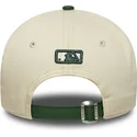 petten-gebogen-beige-verstelbaar-9forty-m-crown-wordmark-van-los-angeles-dodgers-mlb-van-new-era