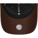 petten-gebogen-bruin-snapback-9forty-m-crown-van-new-york-yankees-mlb-van-new-era