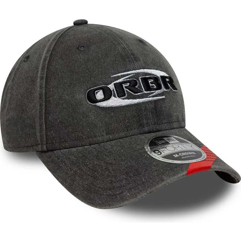 petten-gebogen-zwart-snapback-9forty-m-crown-washed-van-red-bull-racing-formula-1-van-new-era petten-gebogen-zwart-snapback-9forty-m-crown-washed-van-red-bull-racing-formula-1-van-new-era