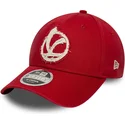 petten-gebogen-rood-snapback-9forty-m-crown-80th-year-van-vespa-piaggio-van-new-era