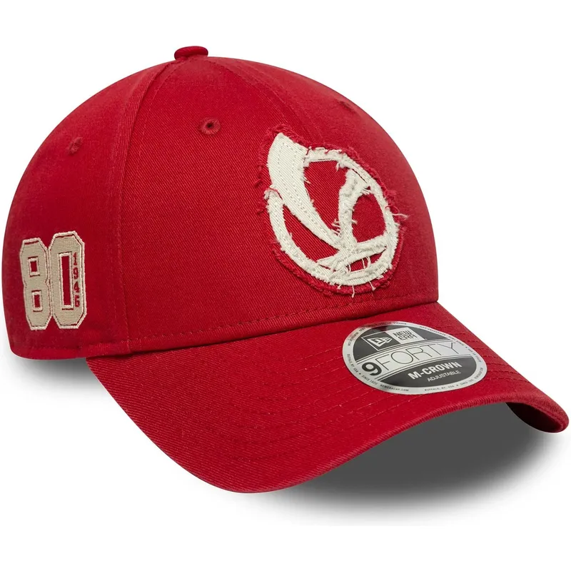 petten-gebogen-rood-snapback-9forty-m-crown-80th-year-van-vespa-piaggio-van-new-era
