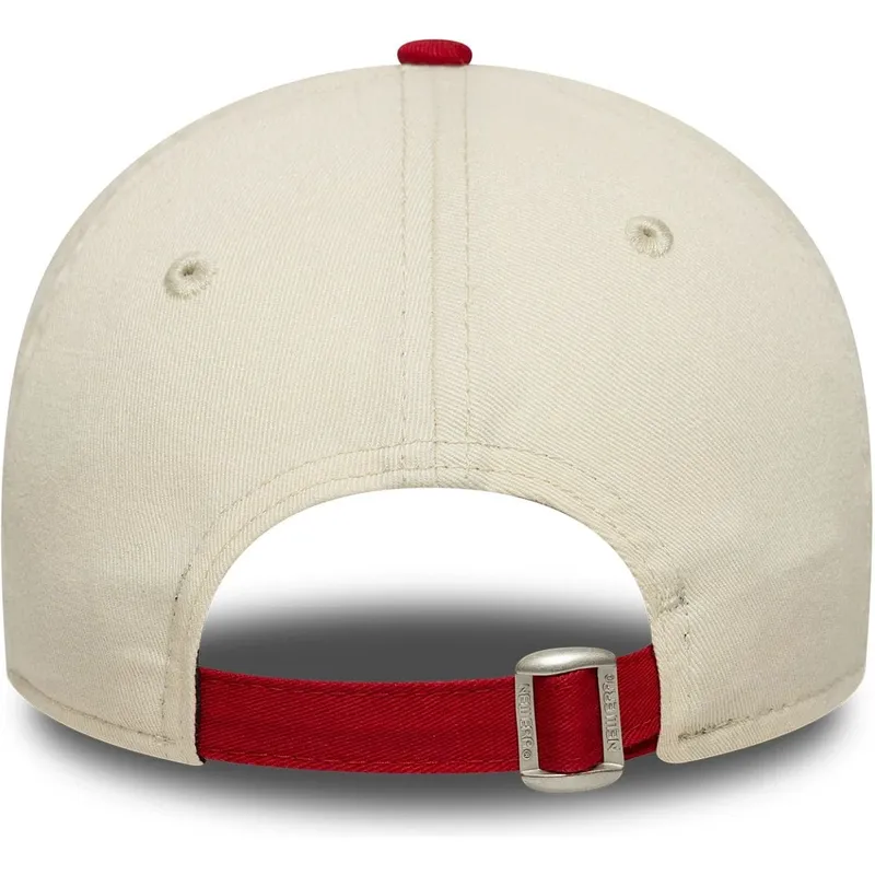 petten-gebogen-beige-verstelbaar-9twenty-mini-washed-van-new-york-yankees-mlb-van-new-era