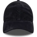 petten-gebogen-marineblauw-verstelbaar-9twenty-suede-van-new-york-yankees-mlb-van-new-era