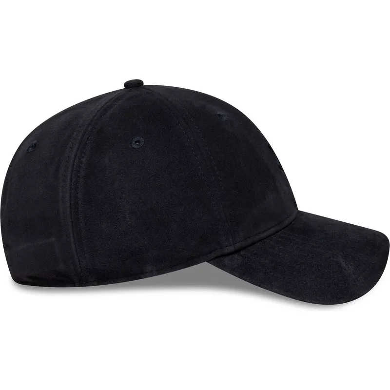 petten-gebogen-marineblauw-verstelbaar-9twenty-suede-van-new-york-yankees-mlb-van-new-era