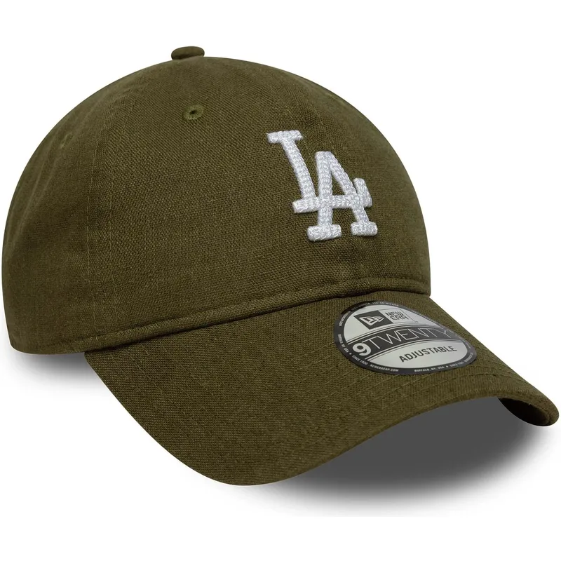 petten-gebogen-groen-verstelbaar-9twenty-linen-van-los-angeles-dodgers-mlb-van-new-era petten-gebogen-groen-verstelbaar-9twenty-linen-van-los-angeles-dodgers-mlb-van-new-era