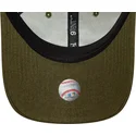petten-gebogen-groen-verstelbaar-9twenty-linen-van-los-angeles-dodgers-mlb-van-new-era