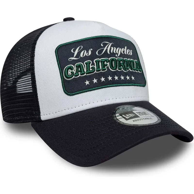 petten-gebogen-marineblauw-snapback-a-frame-location-van-los-angeles-steden-en-stranden-california-van-new-era petten-gebogen-marineblauw-snapback-a-frame-location-van-los-angeles-steden-en-stranden-california-van-new-era