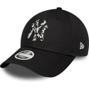 petten-gebogen-zwart-verstelbaar-9forty-animal-infill-van-new-york-yankees-mlb-van-new-era