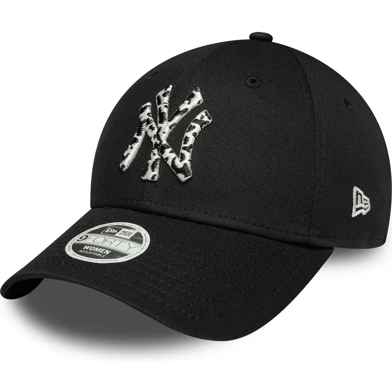 petten-gebogen-zwart-verstelbaar-9forty-animal-infill-van-new-york-yankees-mlb-van-new-era petten-gebogen-zwart-verstelbaar-9forty-animal-infill-van-new-york-yankees-mlb-van-new-era