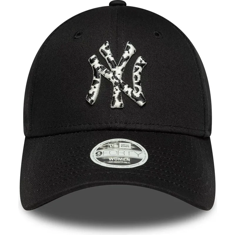petten-gebogen-zwart-verstelbaar-9forty-animal-infill-van-new-york-yankees-mlb-van-new-era petten-gebogen-zwart-verstelbaar-9forty-animal-infill-van-new-york-yankees-mlb-van-new-era